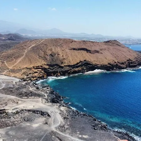 Estudio, Freewifi Y Piscina, Bien Comunicado En Tenerife Sur 아파트 *